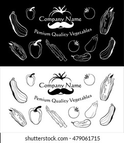Logo for vegetables company