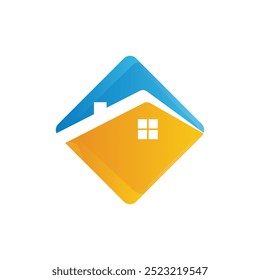 Logo vektor modern dan minimalis untuk perusahaan properties. Desain elegan dengan elemen geometris yang mencerminkan kepercayaan, stabilitas, dan keprofesionalan dalam bisnis immobilien.