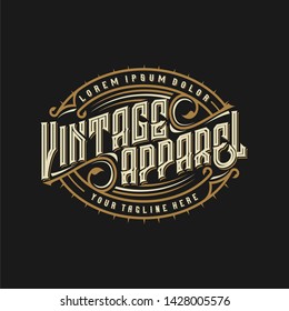 Logo Vintage Clothing Brands Stock Vector (Royalty Free) 1428005576 ...