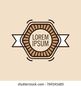 Logo Vintage Elegant Badge