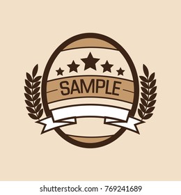 Logo Vintage Elegant Badge