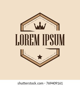 Logo Vintage Elegant Badge