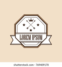 Logo Vintage Elegant Badge