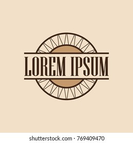 Logo Vintage Elegant Badge