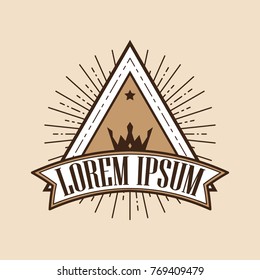 Logo Vintage Elegant Badge