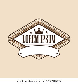 Logo Vintage Elegant Badge
