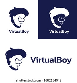 the logo of a virtual reality boy