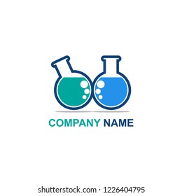 logo Volumetrik Flask  vector