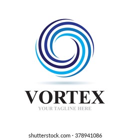 Logo Vortex Icon Element Template Design Logos