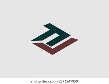 Logo vt letter company name