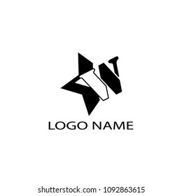 logo w abstract