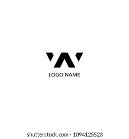 logo w abstract
