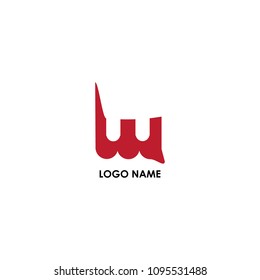 logo w abstract