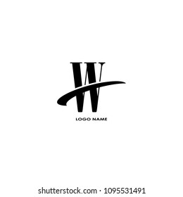 logo w abstract