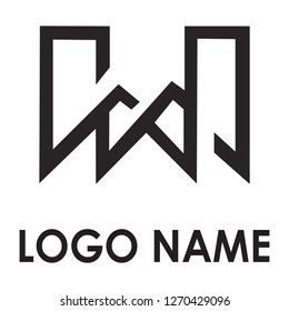 Logo W abstract