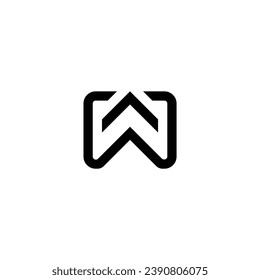 Logotipo inicial con compañía de embarcaciones salvajes