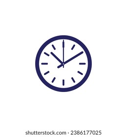 Logo of watch icon vector silhouette isolated watch concept