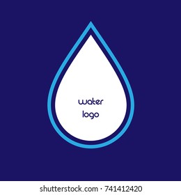 Logo water drop