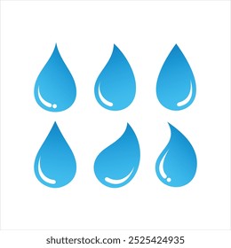 logo water template vector symbol
