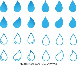 logo water template vector symbol
