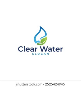 logo water template vector symbol
