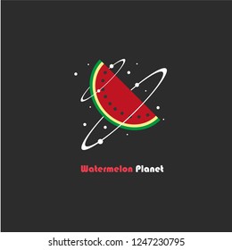 logo watermelon planet