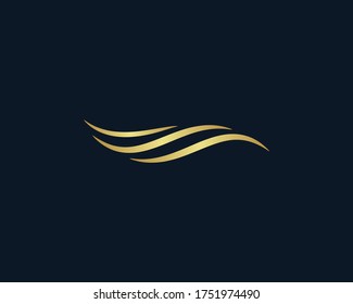 a logo of the wave