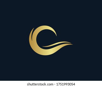 a logo of the wave