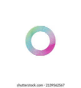 Logo Wave Circle Logotype Sea Water Ocean Sun Beach