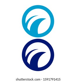 Logo Wave Icon Vector Illustration Design