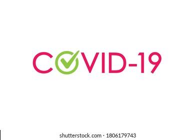  Logo for welcoming back After COVID-19. Life adapt to new normal in the novel Coronavirus pandemic. Life after COVID-19. Reopen business & services after Coronavirus lockdown in Red and green. 