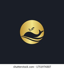 a logo of the whale