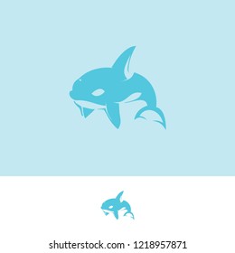 logo whale wild