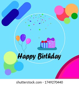  logo or whatever you want of happy birthday