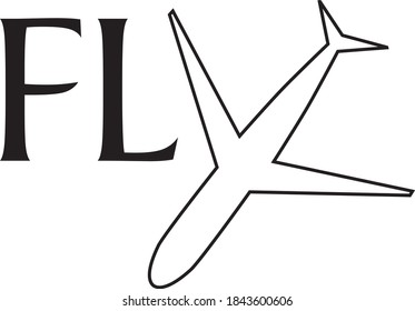 Logo which air plane is used.