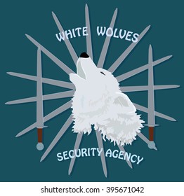 Logo White wolves