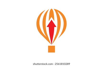 The UP logo as a whole implies a message of growth, progress, and the spirit to achieve higher goals. The balloon soaring high with an arrow pointing upwards represents the journey to success. The bri