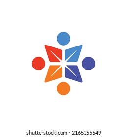 El logotipo es un ambigrama de molino de viento. Elegante