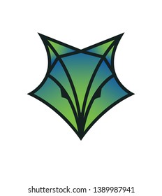 LOGO WOLF DESIGN ILLUSTRATION VECTOR