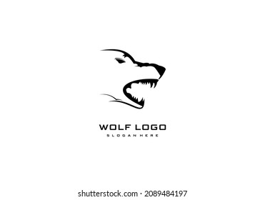 LOGO WOLF SLOGAN HERE COMPANY