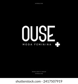 logo for women's clothing store called ouse+