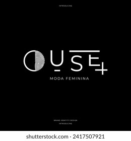 logo for women's clothing store called ouse+