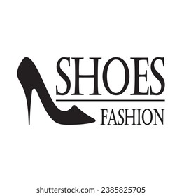 Logo para zapatos de tacón altos para mujeres que es elegante, lujoso y femenino. Logotipo para negocios, zapatería para mujeres, moda, compañía de zapatos, belleza.