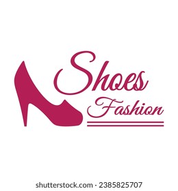 Logo para zapatos de tacón altos para mujeres que es elegante, lujoso y femenino. Logotipo para negocios, zapatería para mujeres, moda, compañía de zapatos, belleza.