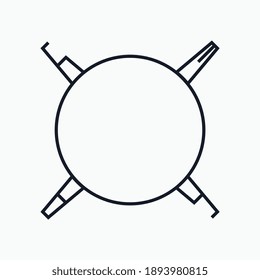 Logo de la palabra "Bomba" en cirílico