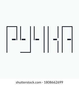 Logo of the word "Handle" in Cyrillic
