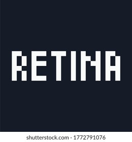 Logo von "Retina"
