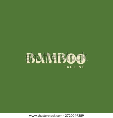 The logo with the word “Bamboo” uses a unique font and bamboo stems inside the letters “OO”.  This logo combines aesthetic, innovative, and natural impressions visually and immediately.