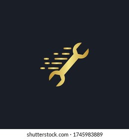 a logo of the wrench