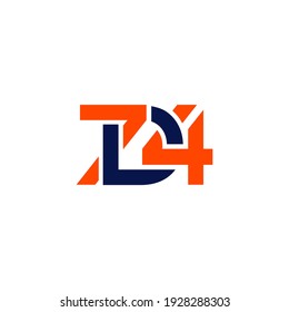 The logo is writing 7, D and 4